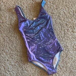 Stella Cove Shimmering Purple girls One-Piece Swimsuit sz 6